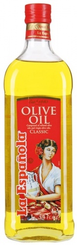 Масло оливковое La Espanola Olive Oil рафинированное 1л
