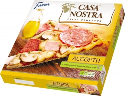 Пицца Fazer Casa Nostra Ассорти 350г