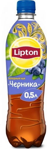 Чай холодный Lipton черника 0,5л