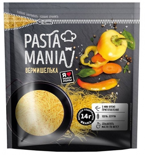 Макаронные изделия PastaMania вермишелька 430г