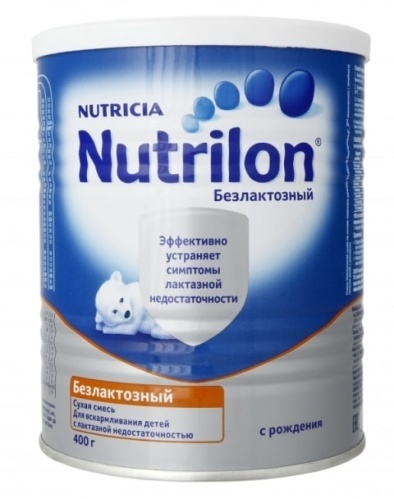 Смесь Nutricia Nutrilon Безлактозный сухая от 0 до 6 месяцев, 400г