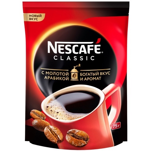 Кофе Nescafe Classiс растворимый порошкообразный 75г
