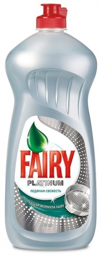 Средство для мытья посуды Fairy Platinum "Ледяная свежесть", 720мл