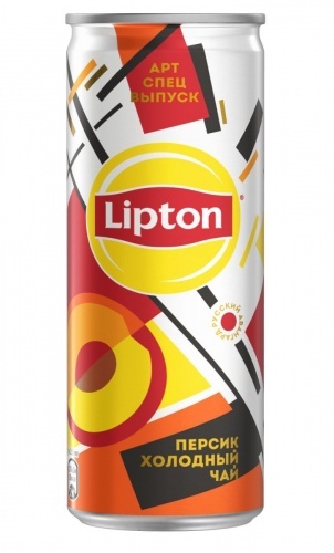 Чай холодный Lipton персик 225мл упаковка 12шт