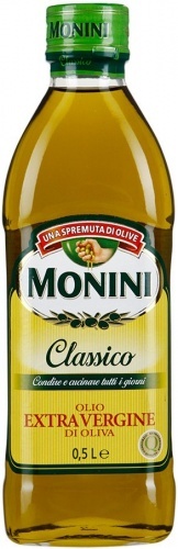 Масло Monini Classico Extra Vergine оливковое 0,5л