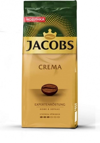 Кофе Jacobs Crema в зернах 230г