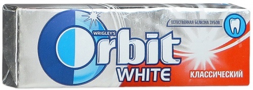 Жевательная резинка Orbit White классический 13,6г упаковка 30шт