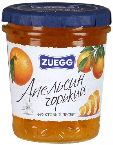 Конфитюр ZUEGG Апельсин , 330г