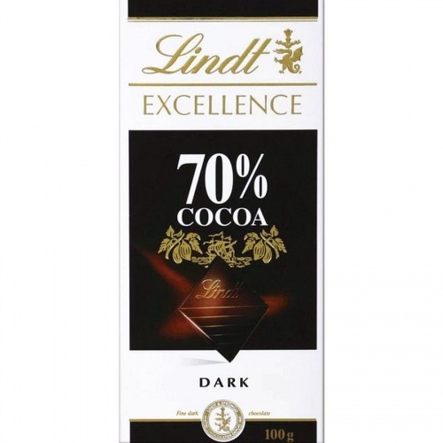 Шоколад Lindt Excellence 70% какао, 100г