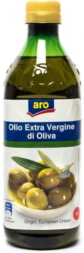 Масло Aro Extra vergine оливковое 1л