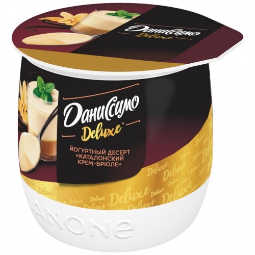Десерт йогуртовый Даниссимо термостатный Ваниль каталонский крем-брюле 4,7% 160г