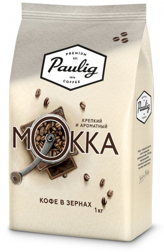 Кофе Paulig Mokka зерновой, 1кг