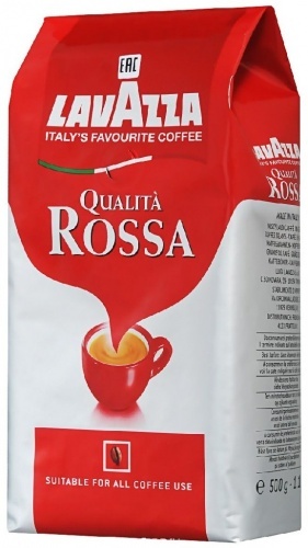 Кофе Lavazza Qualita Rossa в зернах 500г