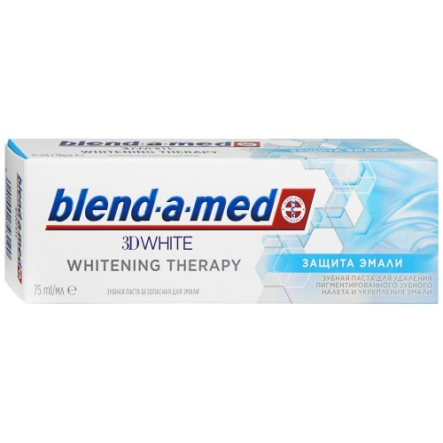 Паста зубная Blend-a-med 3D White Whitening Therapy Защита эмали 75мл
