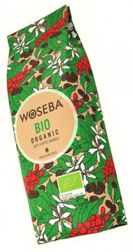Кофе Woseba Bio Organic натуральный в зернах 500г