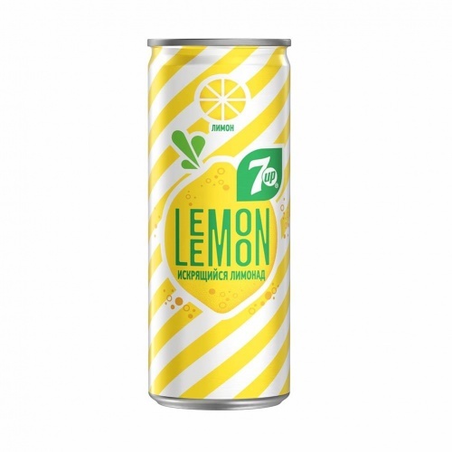 Напиток газированный 7-Up лимон 250мл
