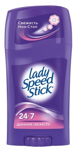 Дезодорант-антиперспирант Lady Speed Stick Дыхание свежести, 45 гр