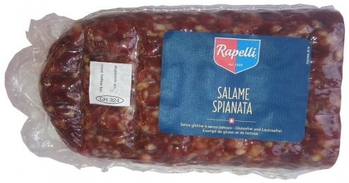 Салями Rapelli Spianata сыровяленая, цена за кг
