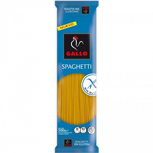 Спагетти без глютена Gallo из рисовой и кукурузной муки 500г