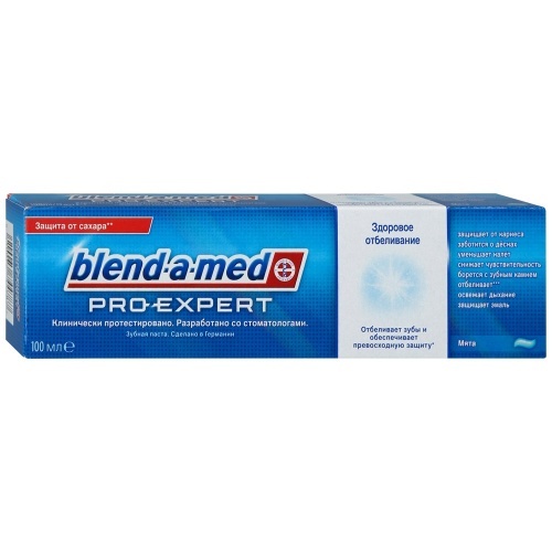 Зубная паста Blend-a-med Pro Expert Здоровое отбеливание Мята 100мл