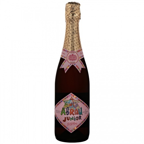 Напиток безалкогольный Абрау Джуниор Розовое газированный с соком винограда 0,75л