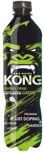 Напиток энергетический Monky Kong Green Чистая Энергия 0,5л