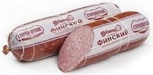 Сервелат Стародворские колбасы финский варено-копченый цена за кг