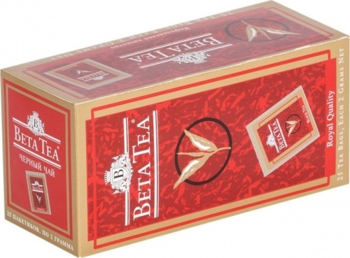 Чай Beta Tea Королевское качество 25х2г