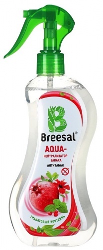 Нейтрализатор запаха Breesal Aqua Антитабак "Гранатовый коктейль" 375мл