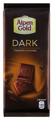 Шоколад Alpen Gold Dark темный 85г