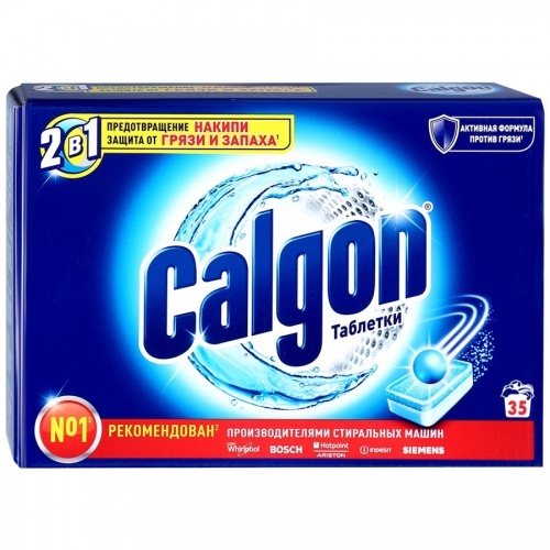 Таблетки Calgon для смягчения воды, 35 шт