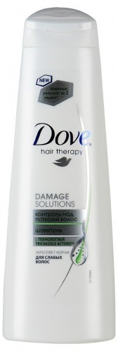 Шампунь Dove Hair Therapy Контроль над потерей волос для ослабленных, 400мл