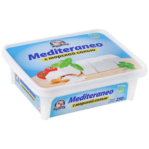 Сыр рассольный Брынза Mediteraneo с морской солью 25% 250г
