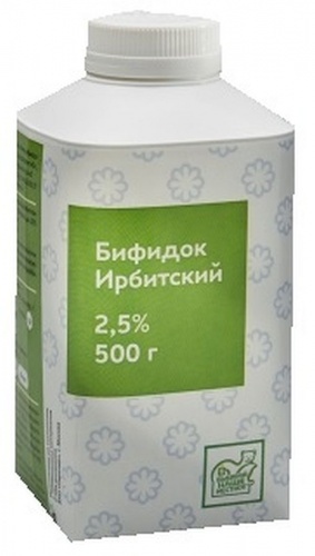Бифидок Ирбитский 2,5%, 0,5 л