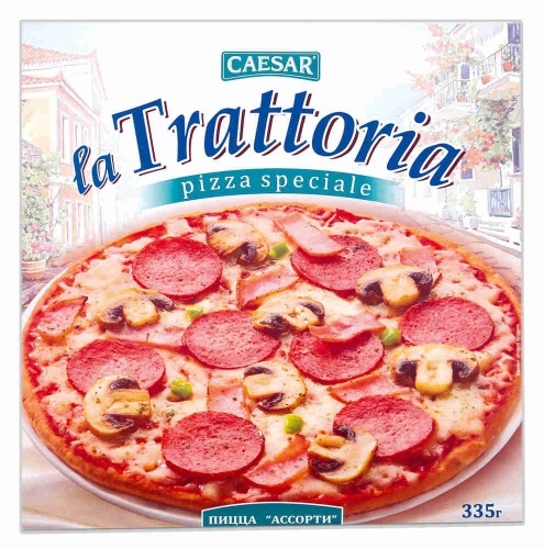 Пицца La Trattoria ассорти 335г