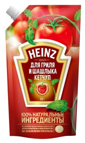 Кетчуп Heinz для гриля и шашлыка 350г