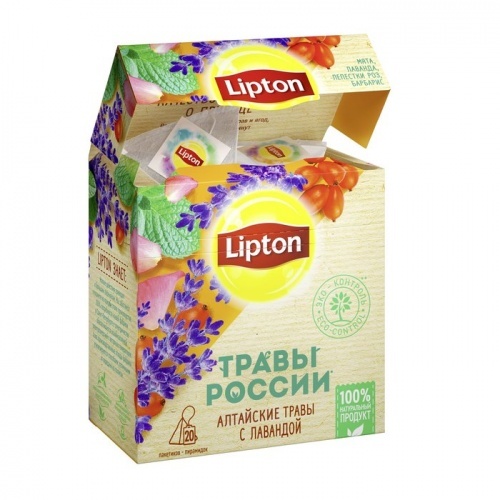 Напиток чайный Lipton Алтайсике травы с лавандой 20 пирамидок