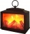 Светодиодный камин-светильник Сканди с эффектом живого огня 23х9х16см