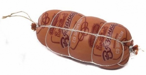 Колбаса Стародворские колбасы Вязанка вареная со шпиком 500г