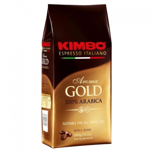 Кофе в зернах Kimbo Aroma Gold 100% арабика 1кг