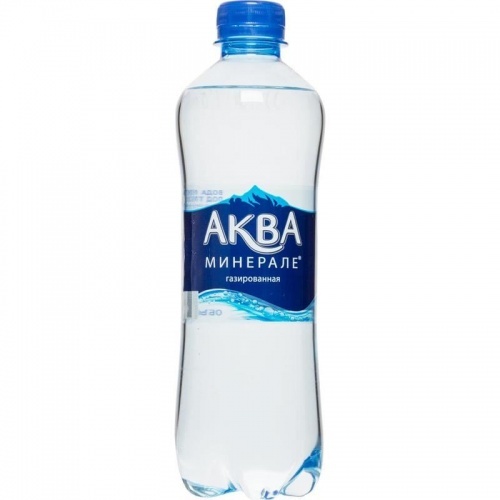 Вода Aqua Minerale газированная 0,5л