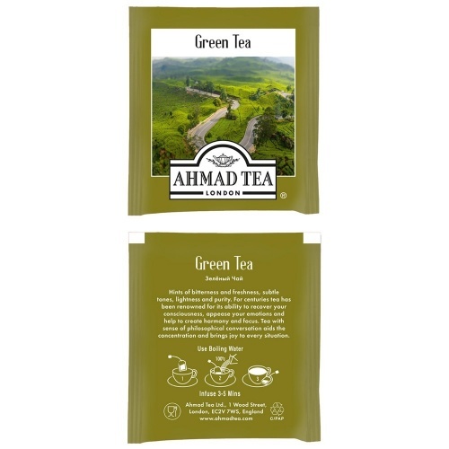 Чай Ahmad Tea зеленый 25пак*2г