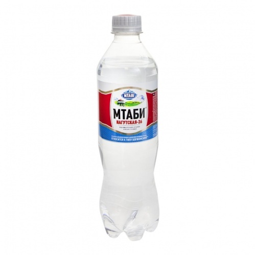 Вода минеральная Мтаби 0,5л упаковка 12шт