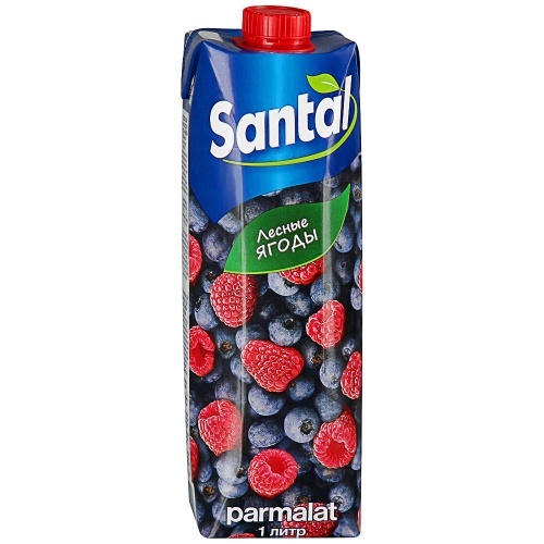 Напиток Santal лесные ягоды сокосодержащий 1л