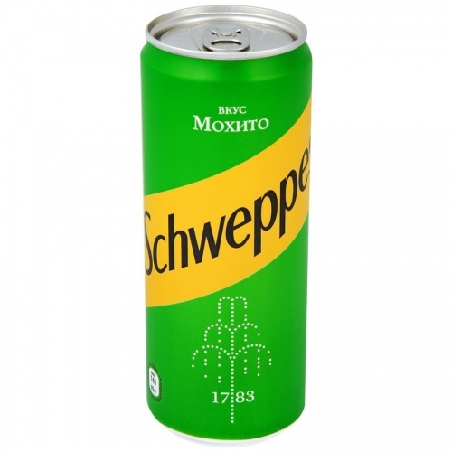 Напиток Газированный Schweppes  мохито 330мл упаковка 12шт