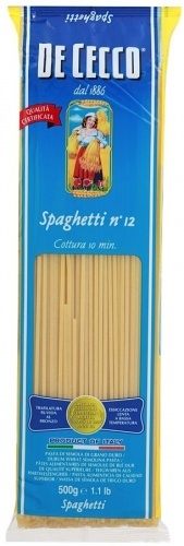 Макароны De Cecco спагеттони квадратные, 500гр