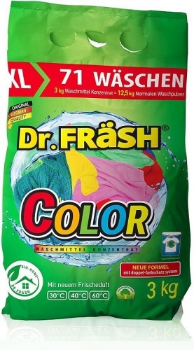 Порошок стиральный Dr.Frash Color конценрат, 3000 гр