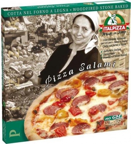 Пицца Italpizza с салями 370г