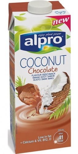 Напиток Alpro обогащенный кальцием и витаминами кокосово-шоколадный 1000мл