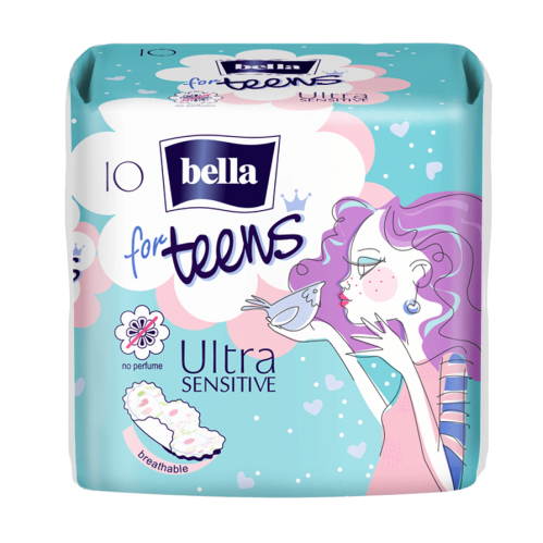 Прокладки гигиенические Bella for teens Ultra Sensitive, 10 шт.